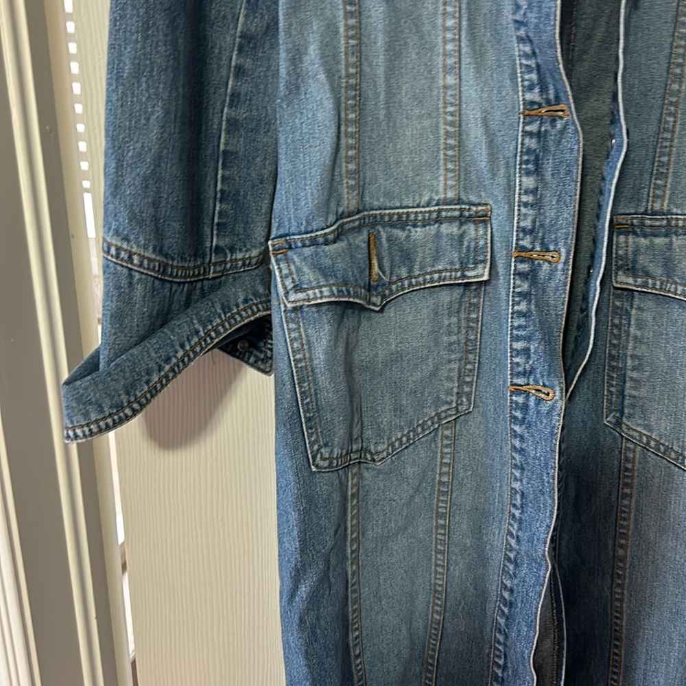 Jean jacket coat - Picture 4 of 6